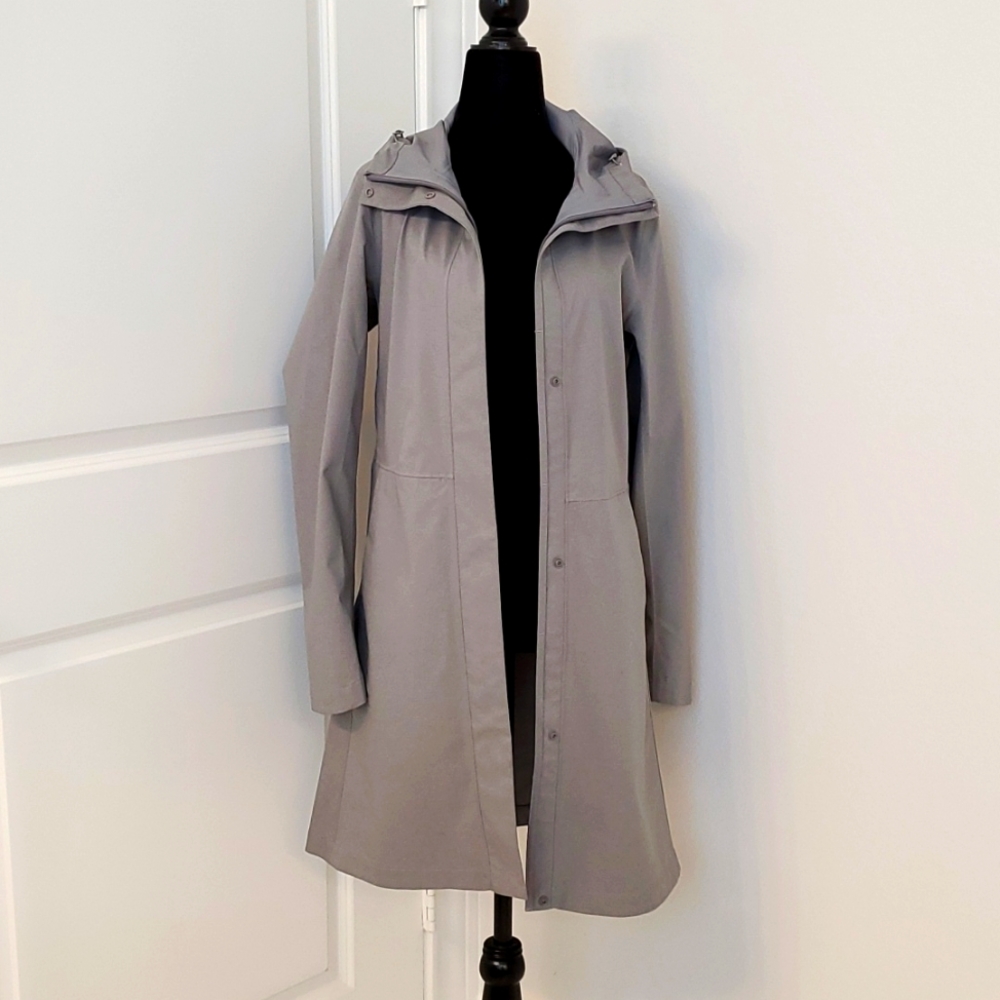 Uniqlo Blocktech coat - gray XS
